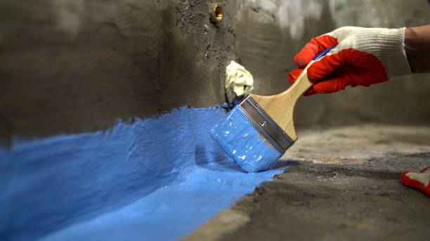 Large-scale Interior Drainage System work completed in Merrill, MI by SJ Waterproofing Pros